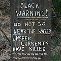 Табличка у пляжа Ханакапиаи