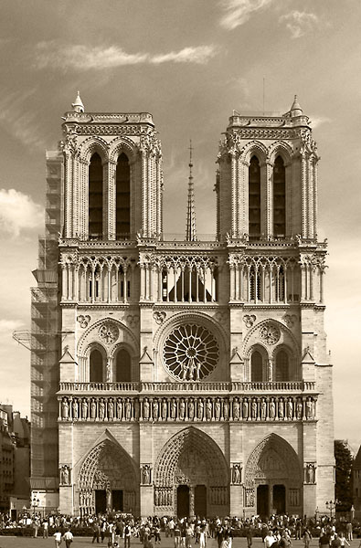 Notre Dame de Paris. Click the image to continue.