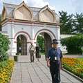 Entrance to Kolomenskoe park through Spasskie Vorota (Savior's Gate)