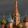 Colorful domes of St. Basil's Cathedral