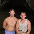 Благородные доны Дима и Миша в пещере (другой)
