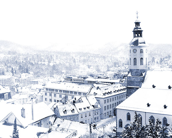 Снегопад в Баден-Бадене. Жми на картинку для перехода к следующей.
